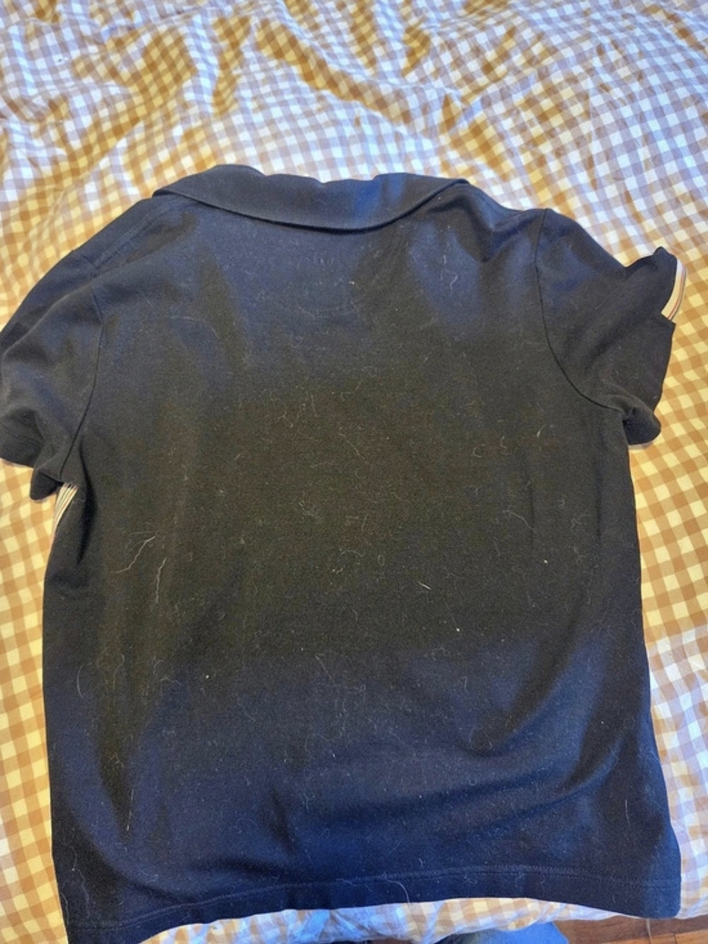 Astra Women's Black & White Polo Size Medium - Picture 2 of 4